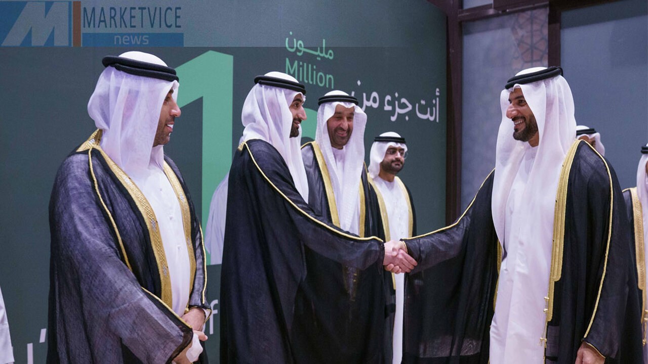 Attending the 'Sharjah Census' announcement is Sultan bin Ahmed Al Qasimi