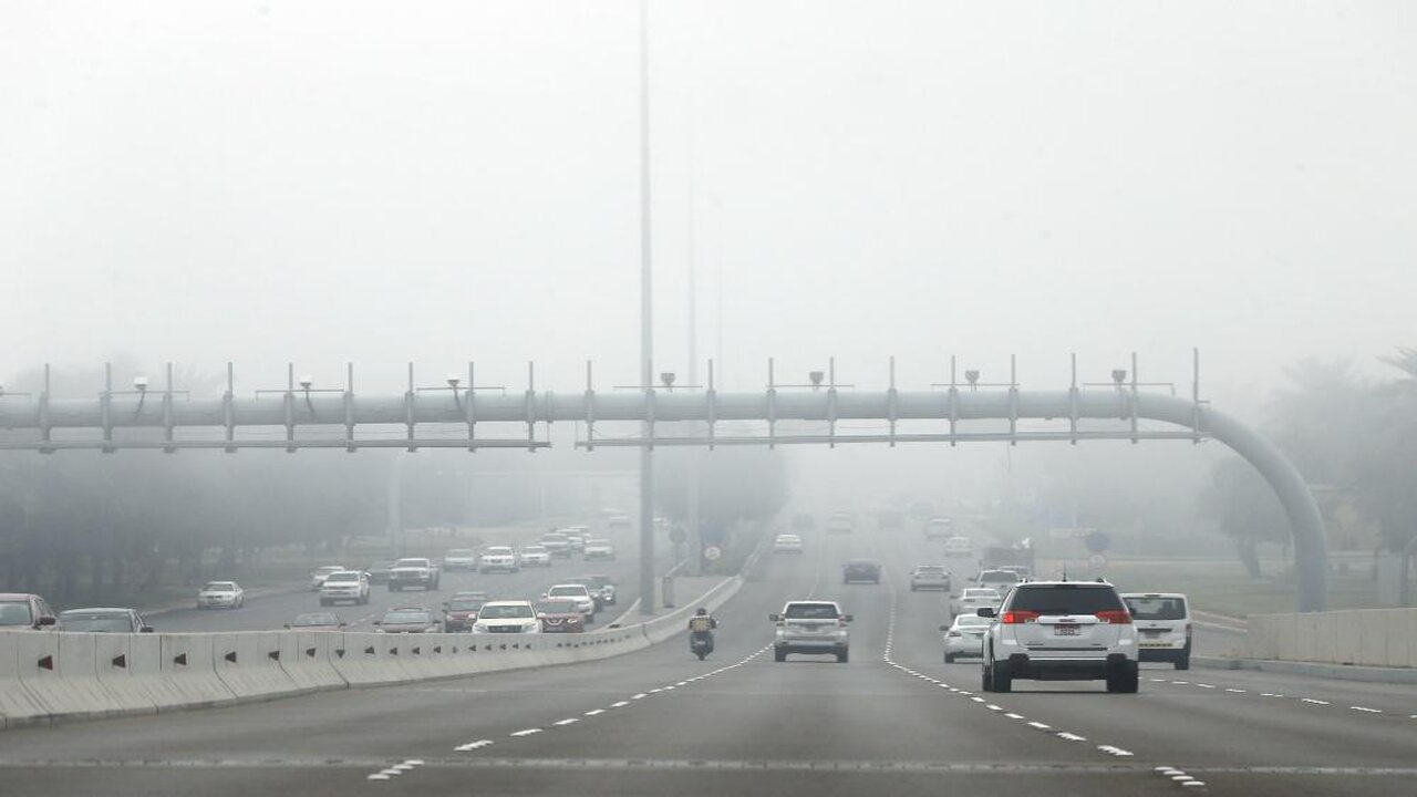 Fog alert in Abu Dhabi, 90% humidity in UAE, and gloomy and rainy conditions in Fujairah