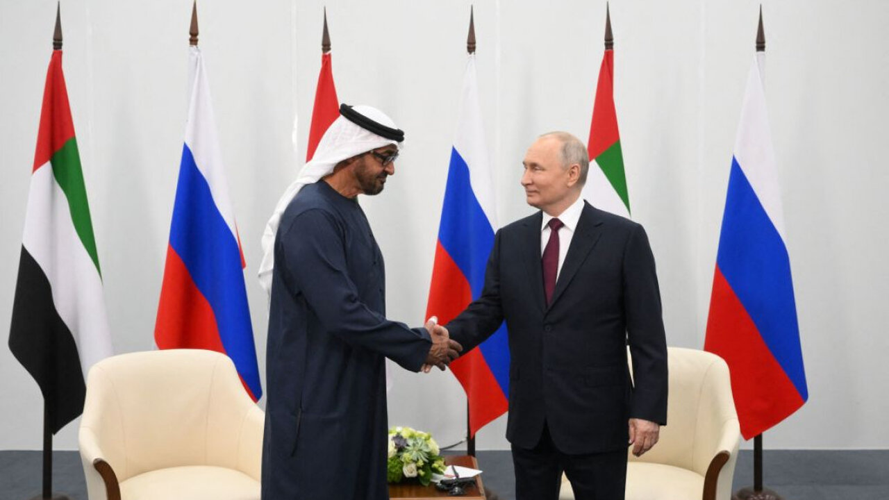 Putin thanks the UAE leader for Ukraine help, hails growing business ties 