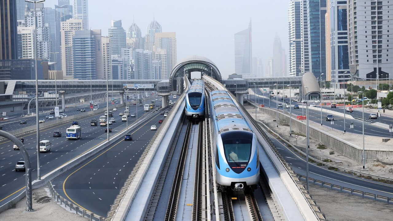 To maintain the safety of the Dubai Metro, RTA conducts inspections