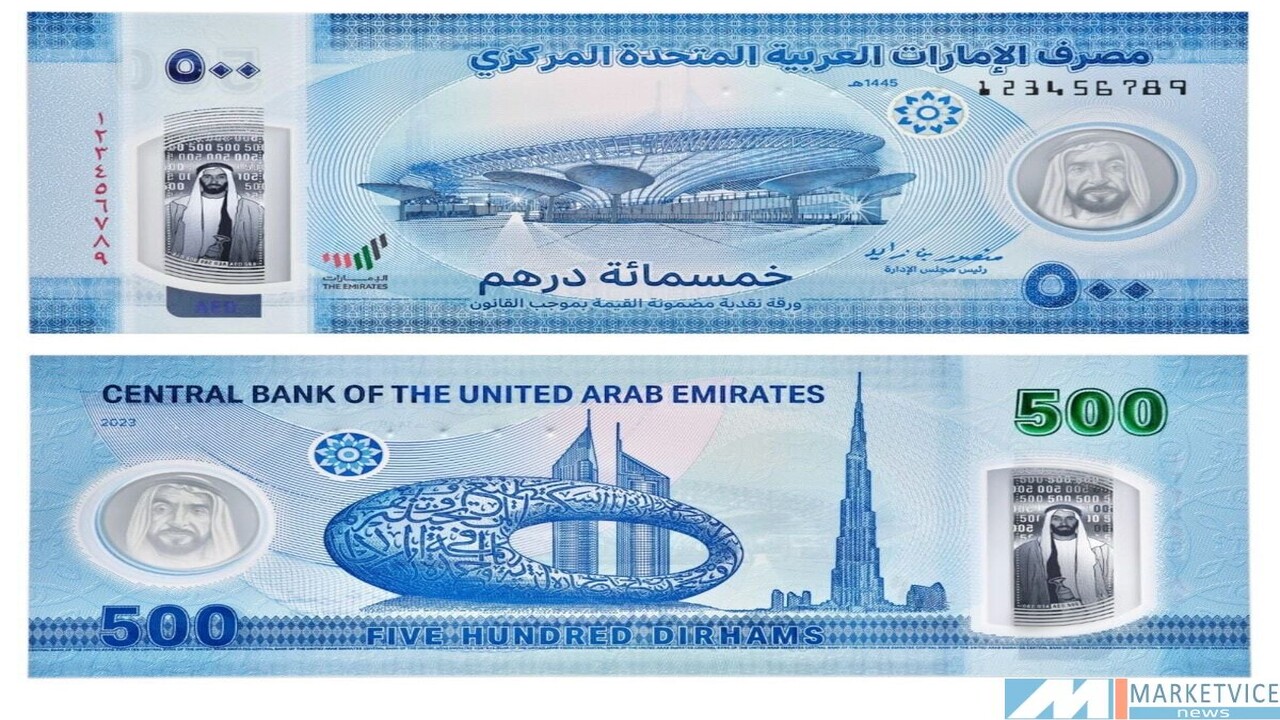 UAE Central Bank launches a new Dh500 polymer banknote for union day celebration